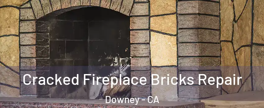  Cracked Fireplace Bricks Repair Downey - CA
