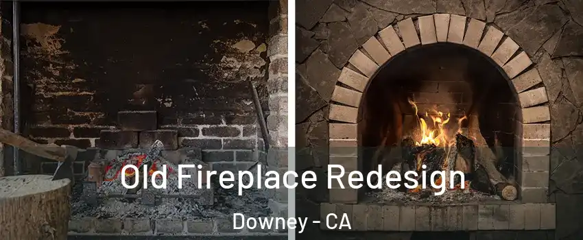  Old Fireplace Redesign Downey - CA